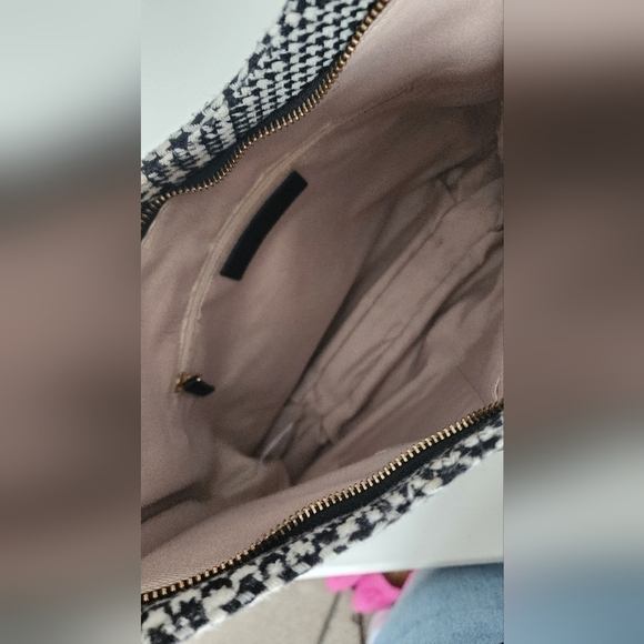 Talbots Herringbone Hobo Tote - Picture 7 of 7